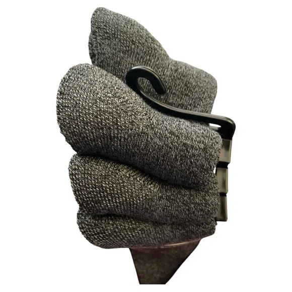 Timberland Men's Wool Cushioned Crew Socks - Dark Gray - Picture 5 of 5